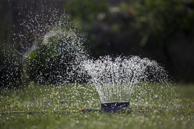 su püskürtme yağmurlama