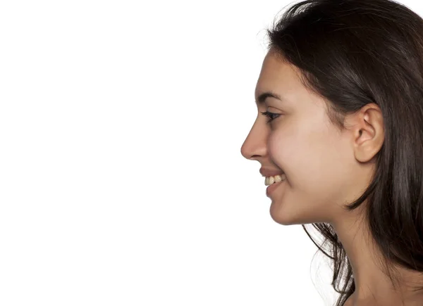 Hermosa mujer sonriente — Foto de Stock