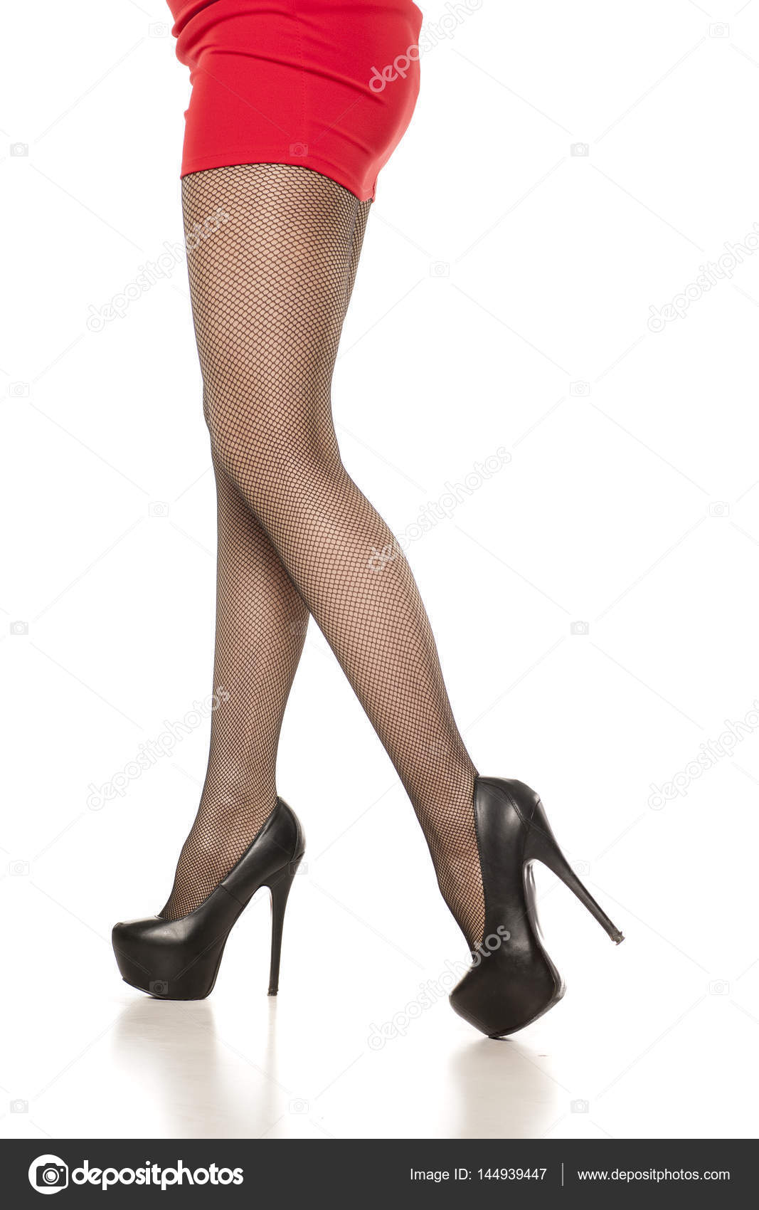 Buy > short dress and high heels > in stock