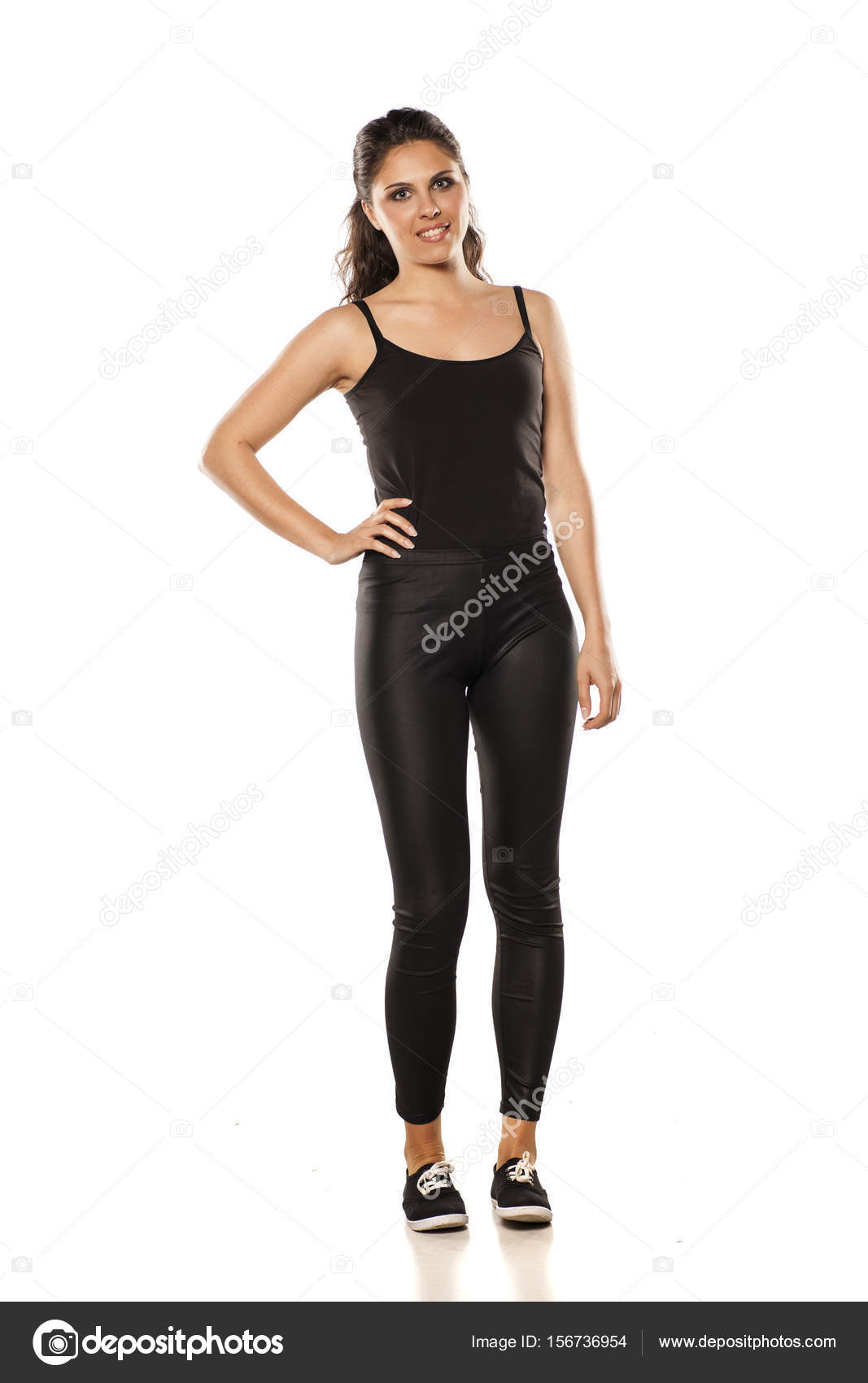 Woman in black leggings Stock Photo by ©VGeorgiev 156736954