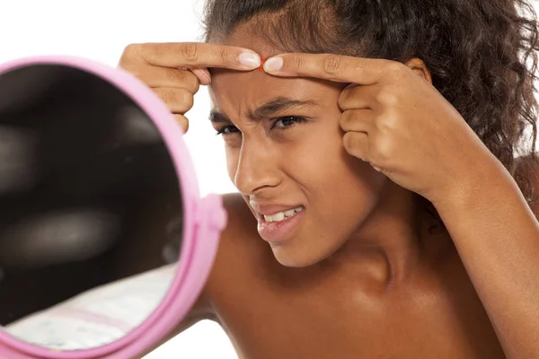 Skincare - pelle problematica — Foto Stock