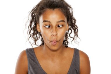 Kız yapma balık yüz 