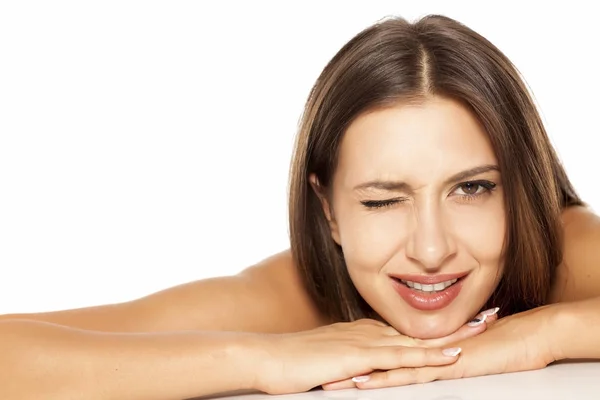 Young woman relaxing — Stock Photo, Image