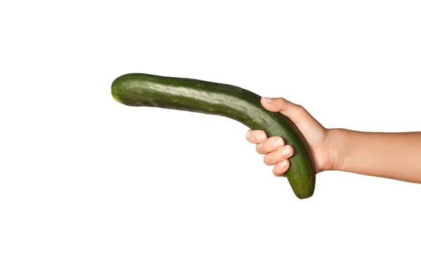 Concept Penis Illustration Cucumber — Stockfoto
