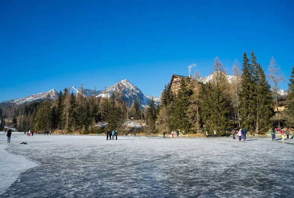 Lac Strbske pleso à High Tatras — Photo