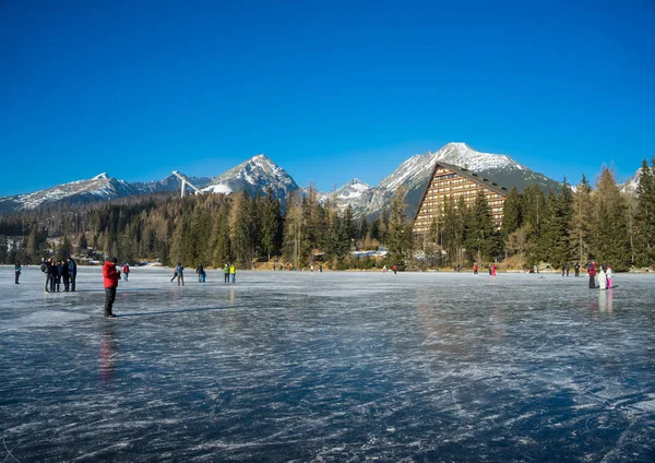 Lac Strbske pleso à High Tatras — Photo