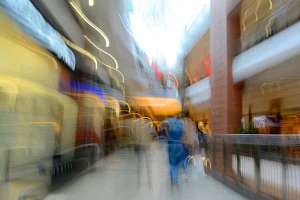 Abstract background of shopping mall — Stock Photo, Image