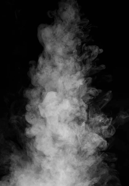 Mouvement de la fumée blanche — Photo