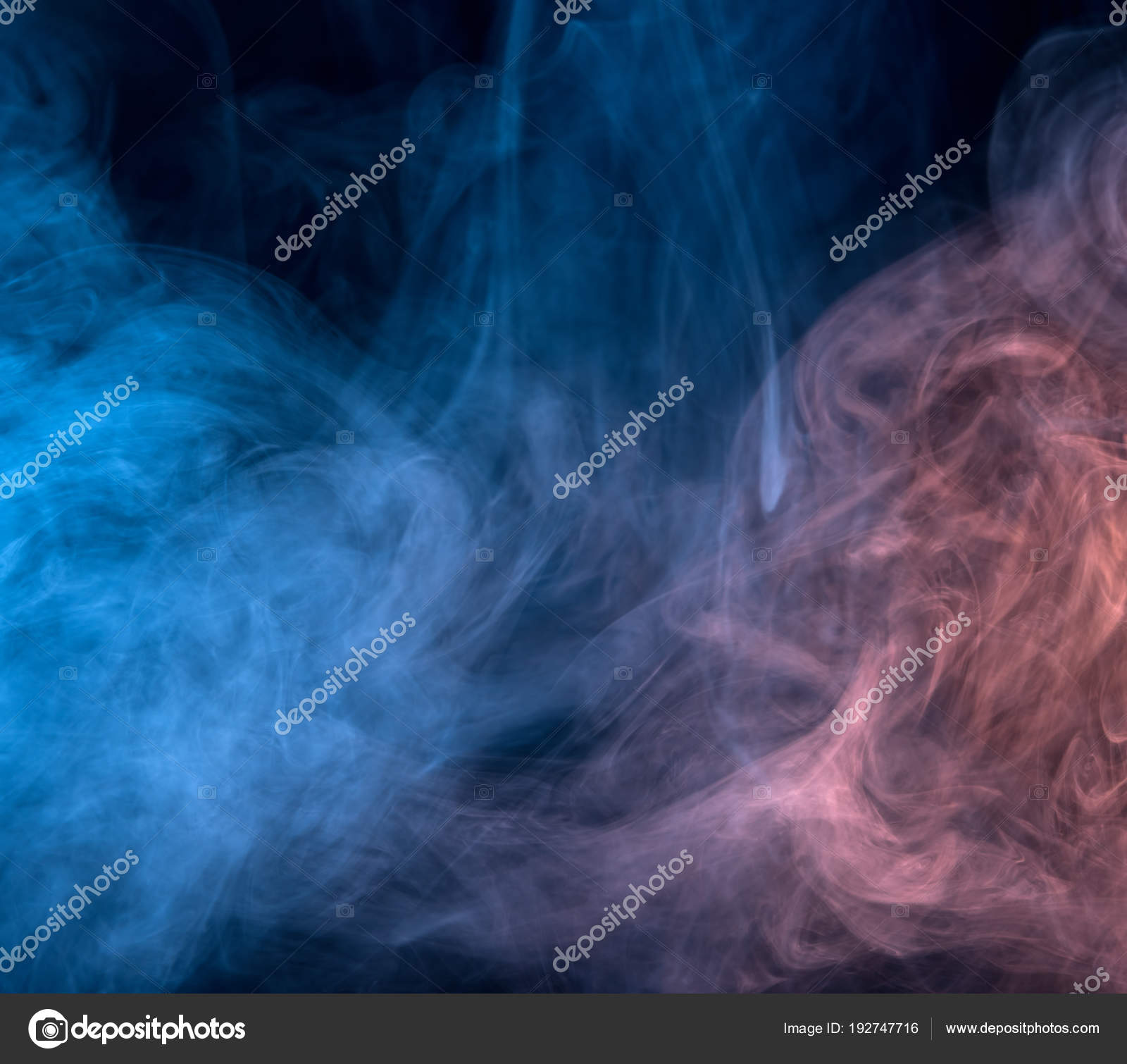 Background With Blue And Pink Smoke Stock Illustration - Download