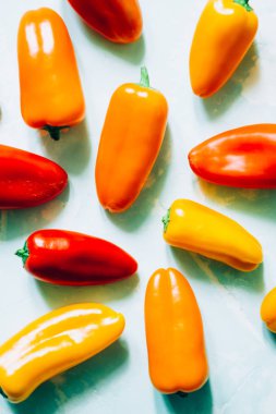 Degrade renklerinin jalapeno biber