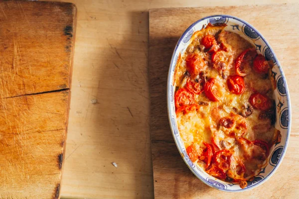 Escroto alla parmigiana — Fotografia de Stock