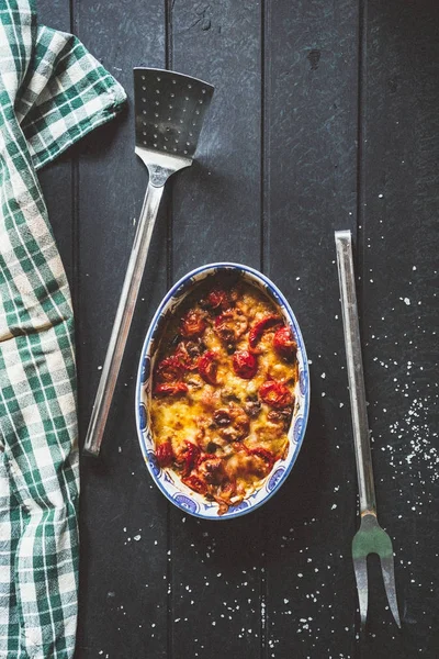 Melanzane alla parmigiana — Zdjęcie stockowe