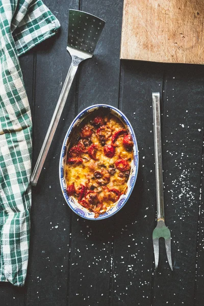 Melanzane alla parmigiana — Zdjęcie stockowe