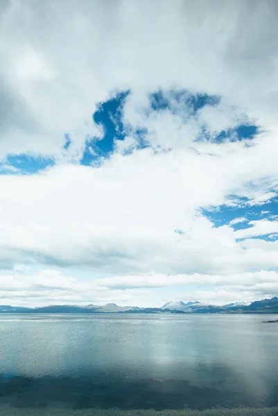 Vue Sur Canal Beagle Dans Parc National Tierra Del Fuego — Photo