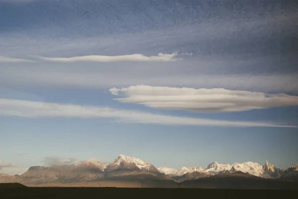 Sunrise Cerro Fitz Roy Chaltn Patagonië Argentinië — Stockfoto