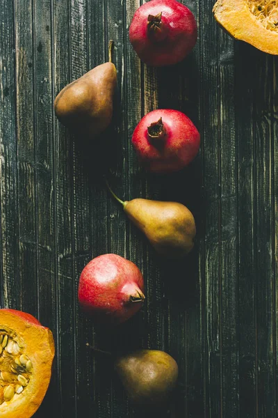 Herbstliche Frucht Hintergrund — Stockfoto