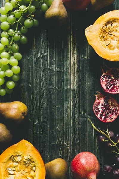 Herbstliche Frucht Hintergrund — Stockfoto