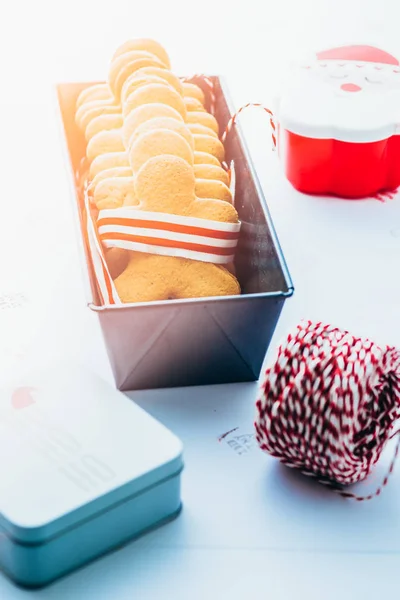 Christmas family cookies — Stock Photo, Image