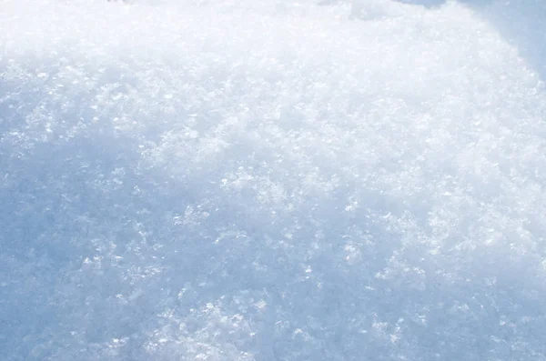 Temiz kabarık kar yüzeyi. — Stok fotoğraf