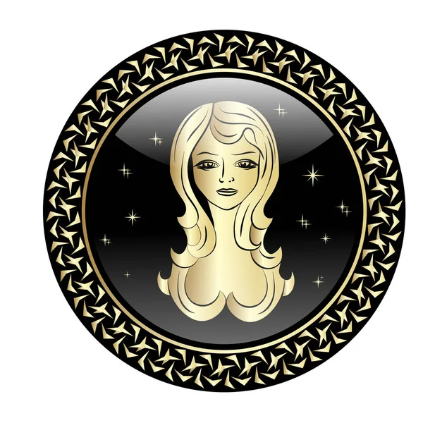 Başak burcu işareti daire çerçevesinde