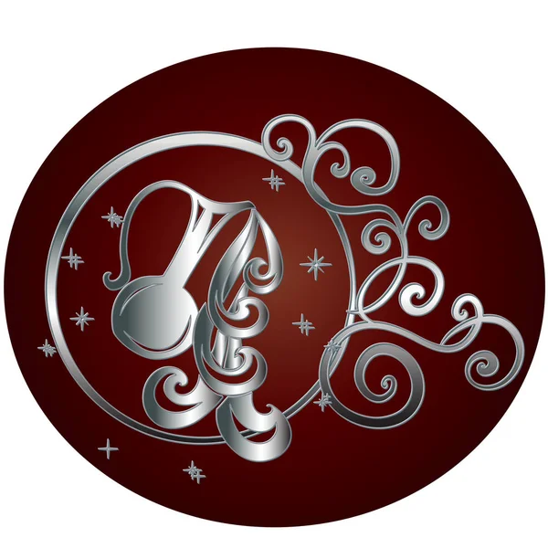 Kova burcu daire çerçeve içinde