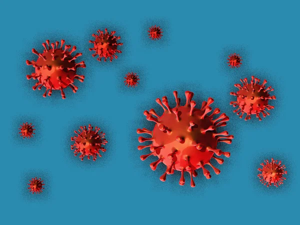 COVID-19 SRAS, Coronaviridae, CoV-SRAS, CoV-SRAS, virus 2020, CoV-SRMO, virus chinois 2019-nCoV — Photo