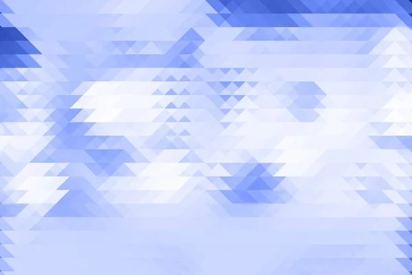 Low Poly Abstrakter Hintergrund in blauem Ton. — Stockfoto