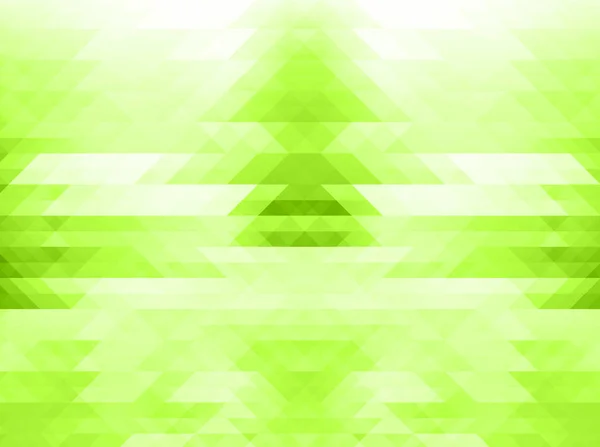 緑のトーンの低ポリアブストラクト背景 — ストック写真