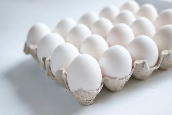 Beyaz beyaz arka plan üzerinde yumurta. Minimalizm desen, konsept tasarımı.