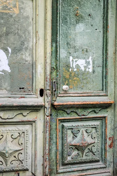 Eski ahşap desen, doku, arka plan. Eski ahşap kapı detay