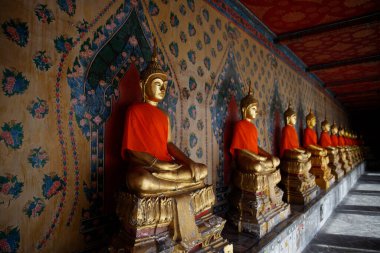 Buda heykeli Wat Po, Bangkok, Tayland 'da