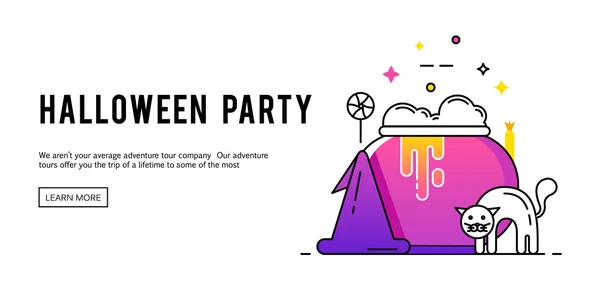 Felice Halloween Illustrazione — Vettoriale Stock