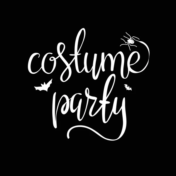 Costume party lettering background Stock Vector by ©vextok 126586702