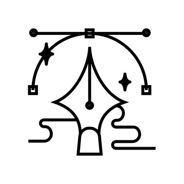 Sanat araçlar simgesi