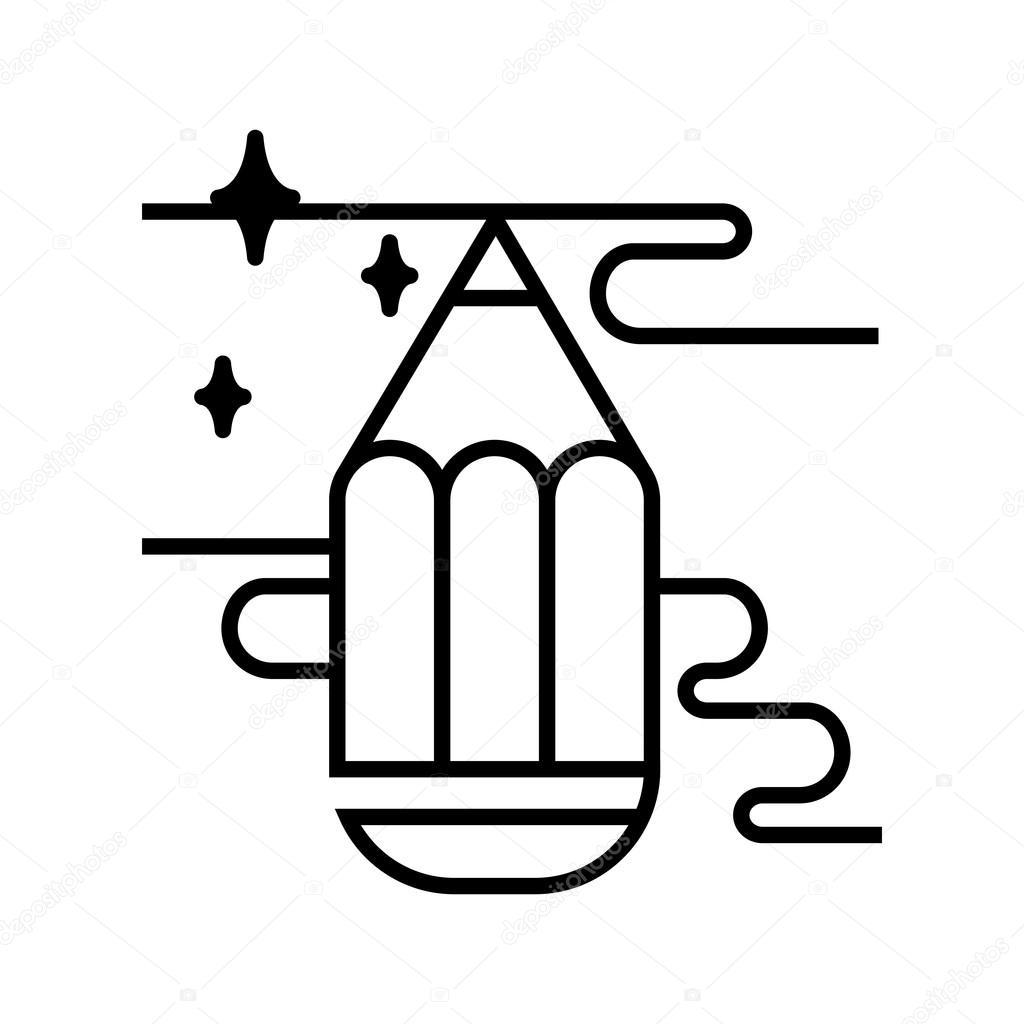 Art Tools Icon Stock Vector C Vextok 127919892