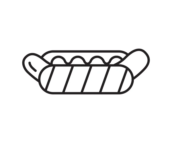 Barbeque party ikon — Stock vektor