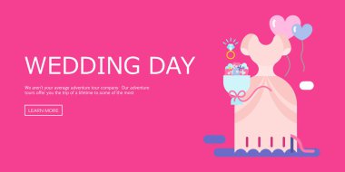 Düğün resmi daveti için