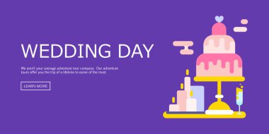 Düğün resmi daveti için