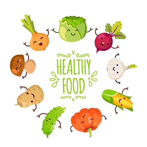 Gezond voedsel pictogram — Stockvector