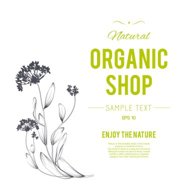 Tasarım bitki simgesinin