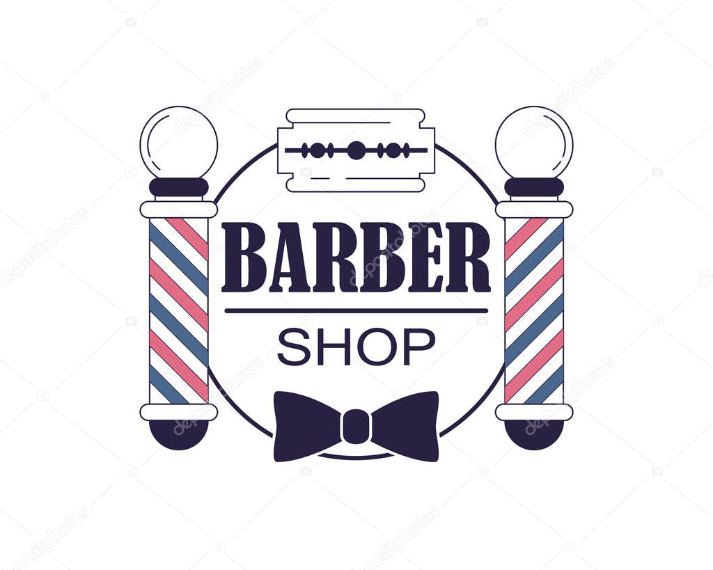 barber shop banner template