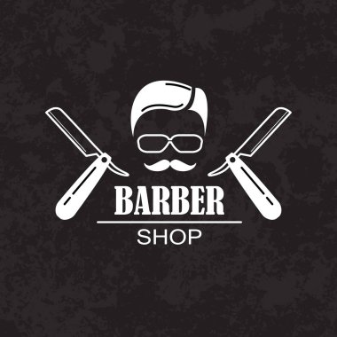 Kuaför Dükkanı afiş şablon