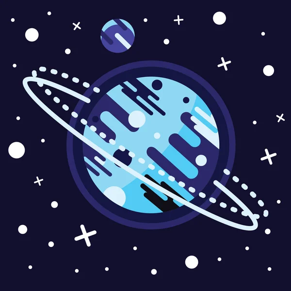 ビンテージ スタイルの宇宙紋章 — ストックベクタ