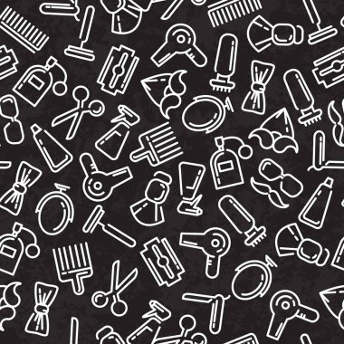 Kuaför salonu için simgeler