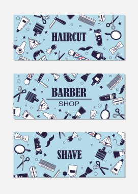 barber shop banner templates