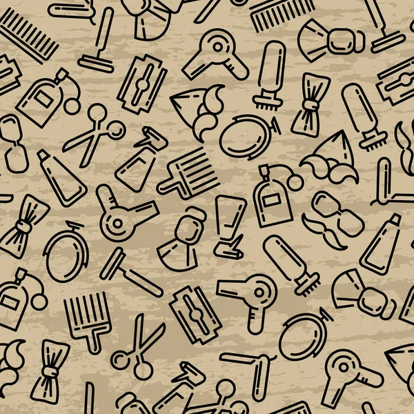 Kuaför salonu için simgeler