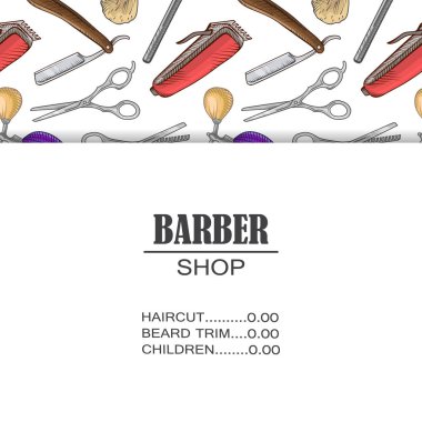 Kuaför salonu için simgeler