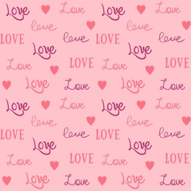 Vintage Sevgililer desen