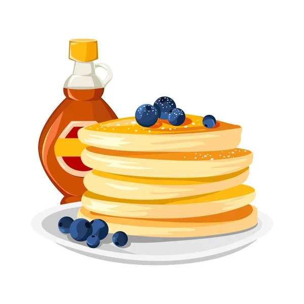 Poster restauracja śniadanie — Wektor stockowy