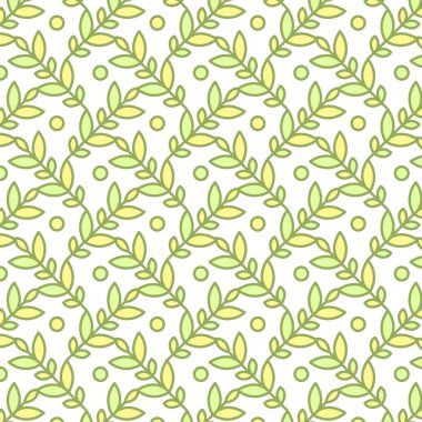 yaprakları, dekoratif elemanları ile çiçek arka plan